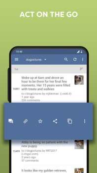 Baixar BaconReader for Reddit Notícias e Revistas para Android captura de tela 5