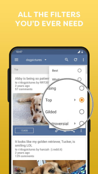 Baixar BaconReader for Reddit Notícias e Revistas para Android captura de tela 6