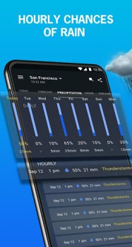 Baixar 1Weather Forecasts & Radar Clima para Android captura de tela 2
