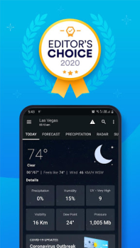 Baixar 1Weather Forecasts & Radar Clima para Android captura de tela 3