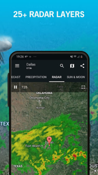 Baixar 1Weather Forecasts & Radar Clima para Android captura de tela 4