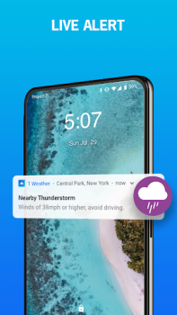 Baixar 1Weather Forecasts & Radar Clima para Android captura de tela 7