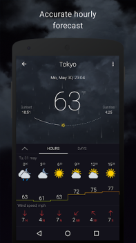 Baixar Gismeteo Clima para Android captura de tela 2