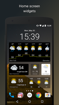 Baixar Gismeteo Clima para Android captura de tela 5