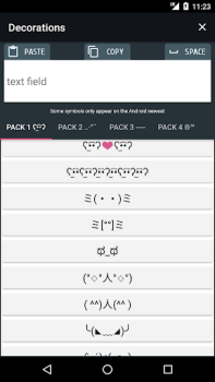 Baixar Letras diferentes e símbolos Ferramentas para Android captura de tela 6