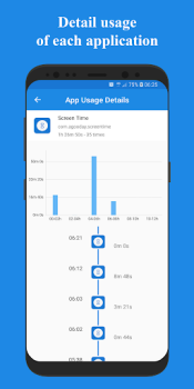 Baixar Usage Time - App Usage Manager Ferramentas para Android captura de tela 4