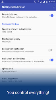 Baixar NetSpeed Indicator Ferramentas para Android captura de tela 4