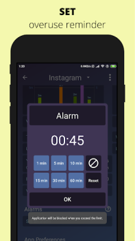 Baixar StayFree - Screen Time Emprego para Android captura de tela 2