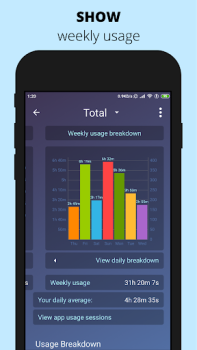 Baixar StayFree - Screen Time Emprego para Android captura de tela 4