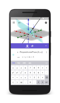 Baixar Gráfico Geogebra 3D Educação para Android captura de tela 3