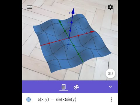 Baixar Gráfico Geogebra 3D Educação para Android captura de tela 7