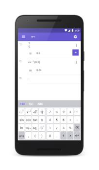Baixar CalculadoraCientífica Geogebra Educação para Android captura de tela 3