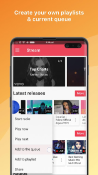 Baixar Stream: músicas player Música e áudio para Android captura de tela 3