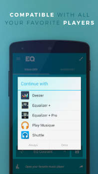 Baixar EQ - Music Player Equalizer Música e áudio para Android captura de tela 6