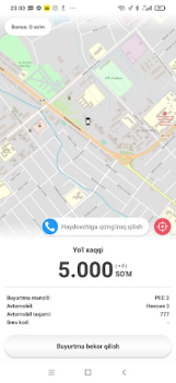 Baixar Такси 1062 (г. Багат) Carros e transporte para Android captura de tela 6