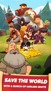 Baixar Almost a Hero — Idle RPG Jogos de papéis para Android captura de tela 2