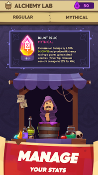 Baixar Almost a Hero — Idle RPG Jogos de papéis para Android captura de tela 3