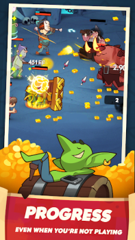Baixar Almost a Hero — Idle RPG Jogos de papéis para Android captura de tela 4