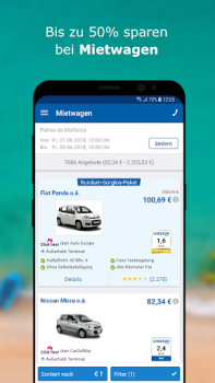 Baixar CHECK24 Reisen Viagens para Android captura de tela 3