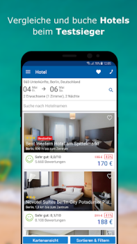 Baixar CHECK24 Reisen Viagens para Android captura de tela 4