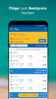 Baixar CHECK24 Reisen Viagens para Android captura de tela 5