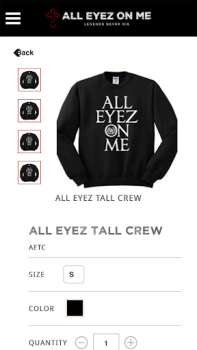 Baixar All Eyez On Me Entretenimento para Android captura de tela 4