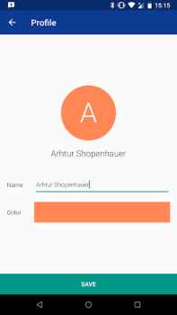 Baixar Bluetooth Chat Contato para Android captura de tela 3