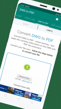 Baixar Autocad DWG to PDF Converter Emprego para Android captura de tela 5