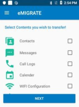 Baixar eMIGRATE Ferramentas para Android captura de tela 3