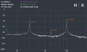 Baixar Advanced Spectrum Analyzer PRO Música e áudio para Android captura de tela 4