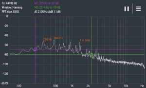 Baixar Advanced Spectrum Analyzer PRO Música e áudio para Android captura de tela 6