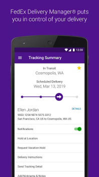 Baixar FedEx Mobile Negócios para Android captura de tela 3