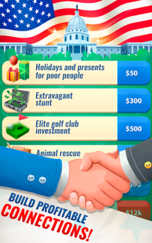 Baixar Trump's Empire: Idle game Simuladores para Android captura de tela 2