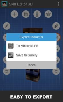 Baixar Skin Editor 3D for Minecraft Ferramentas para Android captura de tela 5