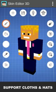 Baixar Skin Editor 3D for Minecraft Ferramentas para Android captura de tela 7