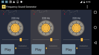 Baixar Frequency Sound Generator Ferramentas para Android captura de tela 7