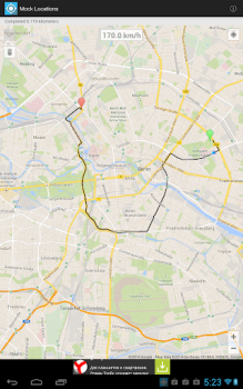 Baixar Mock Locations (fake GPS path) Ferramentas para Android captura de tela 2