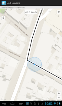 Baixar Mock Locations (fake GPS path) Ferramentas para Android captura de tela 5