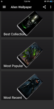 Baixar Tela de papel de parede alienígena Personalização para Android captura de tela 2
