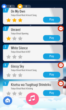 Baixar Anime Piano Tokyo Ghoul Arcade para Android captura de tela 2