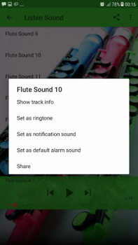 Baixar Som de flauta Música e áudio para Android captura de tela 2