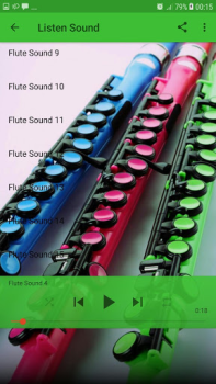 Baixar Som de flauta Música e áudio para Android captura de tela 3