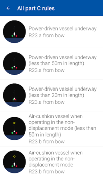Baixar COLREGs Lights & shapes Educação para Android captura de tela 4