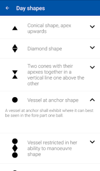 Baixar COLREGs Lights & shapes Educação para Android captura de tela 6