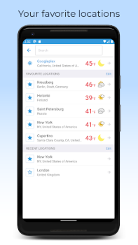 Baixar Foreca Meteorologia Clima para Android captura de tela 5