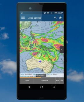 Baixar meteoblue tempo & mapas Clima para Android captura de tela 3