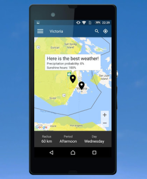 Baixar meteoblue tempo & mapas Clima para Android captura de tela 5