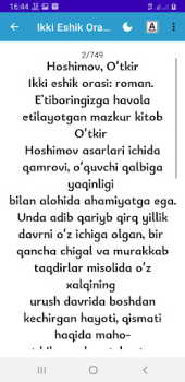 Baixar Ikki Eshik Orasi Livros e Referências para Android captura de tela 5