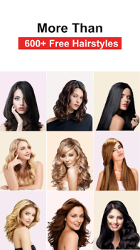 Baixar Hairstyle Try On Color Changer Beleza para Android captura de tela 5