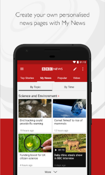 Baixar BBC: World News & Stories Notícias e Revistas para Android captura de tela 3